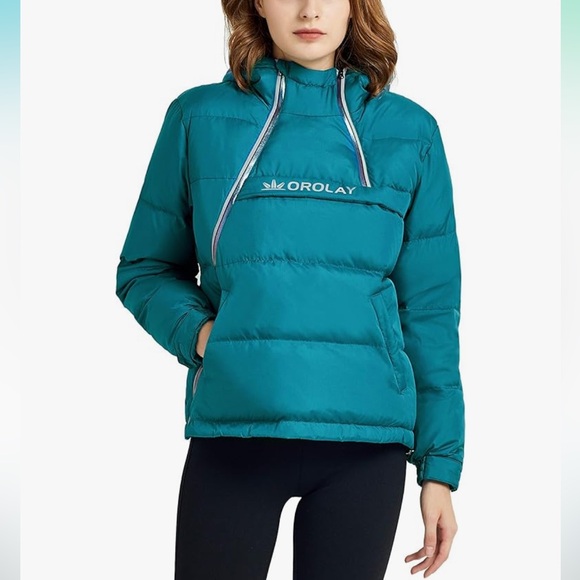 Orolay Women's Down Insulated Puffer Jacket With double front zippers size Med - Picture 11 of 12